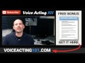 Voice Acting Auditions using Voices.com