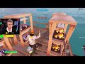 Trapped on a RAFT in Fortnite!