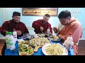 Mighty Mongolian Wrestlers Take Down Humongous Meat Dishes! Eat Like Mongols Top 6 Videos!