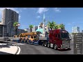 Euro Truck Simulator 2 Promods Map Middle East Guindaste para Byblos جبيل #gameplay #game