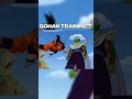 Pan Training Vs Gohan Training With Piccolo