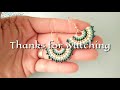 Brick stitch earrings | Easy to make gorgeous earrings | How to make earrings | DIY beaded earrings