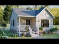 22'x29' (7x9 Meters) Modern Small House Design | 2 Bedrooms | Tiny House Full Tour