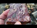 WHAT’s INSIDE?! Finding and Slabbing  Rhyolite WONDERSTONE!