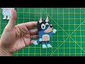 How to make a Fondant 2d BLUEY cutout (without a mold)