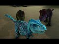 A Difícil Sobrevivência do Bebê Tarbosaurus SPECKLESS até Adulto! O FILME - ARK DINOSSAUROS