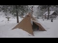 Is [camping in the snow] fun?　If you camp in the snow in heavy snow, this will happen ……….　