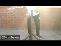 How to make Bench press with leg curl machineكيف تصنع جهاز البنش والرجل في المنزل بأبسط الأدوات