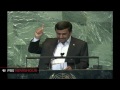 Iranian President Mahmoud Ahmadinejad Addresses United Nations General Assembly