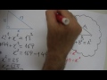 Teorema de Pitágoras - calculando valor de cateto.MP4