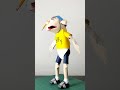How I made a Jeffy puppet from paper #Jeffy #JeffyPuppet #JeffySML #SML #paperpuppet #papercraft