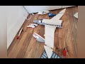 Stop motion lego plane crash
