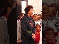 Cheryl Miller talks to locker room after USC victory over UCLA