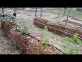 How to Build an Easy Trellis for a Straw Bale Garden