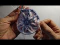 How to Crochet a Mandala Dandelion Blanket Part 1 (Rounds 1 -12)