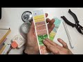 How to make watercolour bookmarks - little slices of landscape