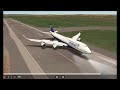 How to professionally land a 747.