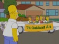 The Simpsons & The Oakland A's