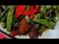 How to cook yummy 😋 string beans (Renantevlog1)