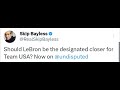 NBA Players React to Paris Olympics Opening Ceremony| Lebron James USA Flag Bearer
