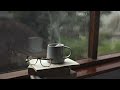 RAIN SOUNDS | CALMING VIDEO | CUP OF HOT TEA
