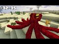 I Survived 100 DAYS as a LAND OCTOPUS in HARDCORE Minecraft!