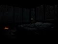 Rain In The Summer Rainforest: Sleeping In A Cozy Attic Bedroom With Fireplace, Soft Rain🔥🌧️ASMR
