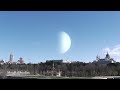 If the planets replaced our moon (Realistic)