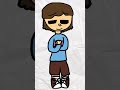 Not to sure why I made this but here’s frisk- #undertale #friskthehuman #badanimation #flipaclip