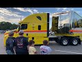 Darlington Southern 500, Hauler Parade arriving at Speedway