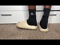 Adidas Yeezy Slide Bone 2022 Restock True To Size vs Full Size Up Comparison