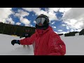 Riding the Back Bowls of Vail Ski Resort