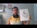 Time Lapsed Drawing of a Squirrel