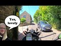 V-Strom 2-UP to BEESANDS and a ONE WAY CONVERSATION