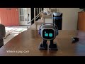 EMO Robot Tells Me Silly, Cute Jokes Desktop Pet Conversations  #EMORobot