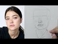 You don't need artistic talent! Learn to draw portraits in minutes✨