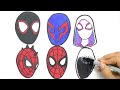 🔴DRAWIG  Marvel's SPIDEY and His Amazing Friends, Spider Man, spider-verse | 60 Minute Compilation