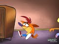 Crash & Coco - John Kricfalusi (Ren & Stimpy) imaginando a Crash Bandicoot