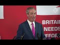 In full: Nigel Farage speaks at Reform UK campaign event in Dover