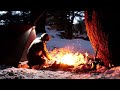 The Perfect Tarp Set up for Bushcraft Camping