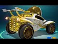 The first ever POCKET LEAGUE MASTER in Rocket League Sideswipe (All Gold Collections Rewards!)