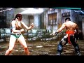 Tekken 6 Marshall Law vs Julia Chang Ryona