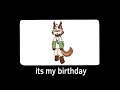 it’s my birthday