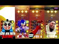 Thomas Exe vs Sonic Prime vs Extra Slide vs TF2 Skibidi Toilet | Tiles Hop