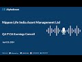 Nippon Life India Asset Management Ltd Q4 FY2023-24 Earnings Conference Call