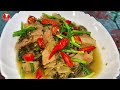 Cách Làm SƯỜN KHO CẢI CHUA MỀM  NGON & Canh TÔM KHÔ RAU DỀN-Braised Sour cabbage Rib& Amaranth Soup