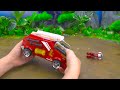 Paw Patrol RESCUE WHEELS toy collection unboxing ASMR | Super Loop Tower HQ l ASMR toy review
