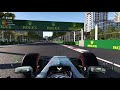 F1 2017 - 100% Race at Baku City Circuit in Bottas' Mercedes