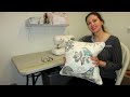 Sewing a Pillow With Piping DIY