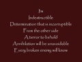 Disturbed - Indestructible lyrics